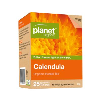 Planet Organic Organic Herbal Tea Calendula x 25 Tea Bags